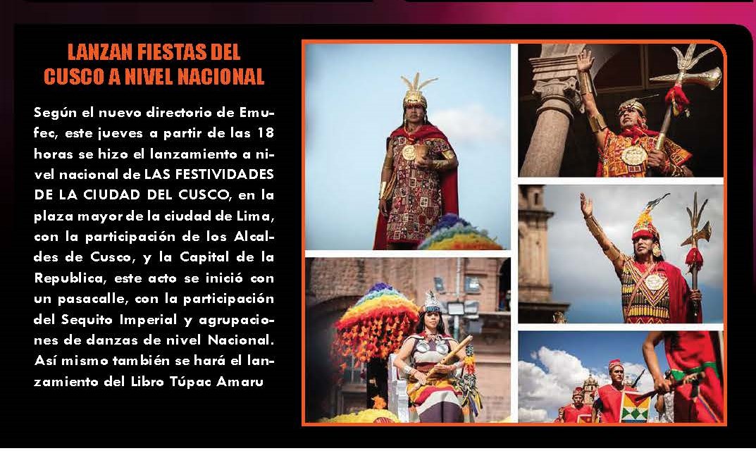 MAJESTUOSO LANZAMIENTO DEL INTI RAYMI 2025 EN LA PLAZA MAYOR DE LIMA