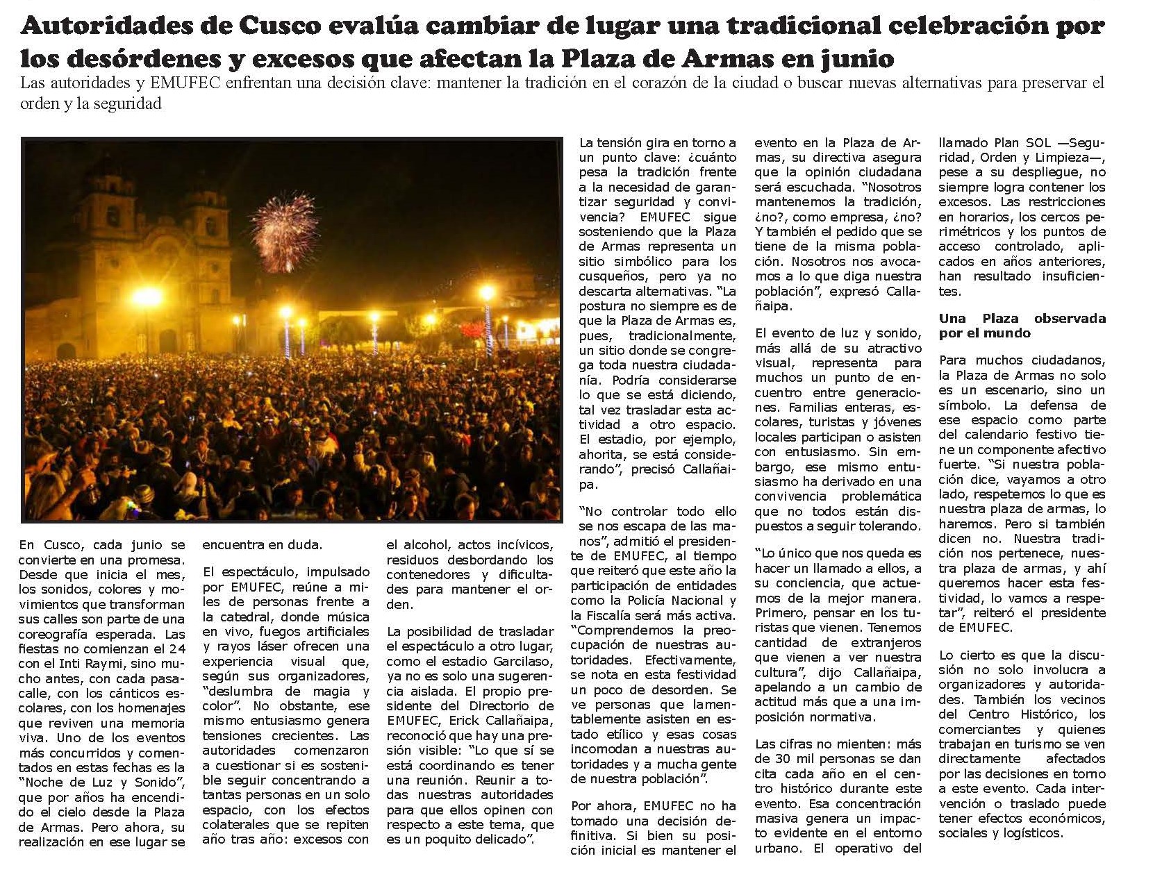 CIUDAD IMPERIAL ESPERA RECIBIR 90 000 TURISTAS DURANTE MES JUBILAR