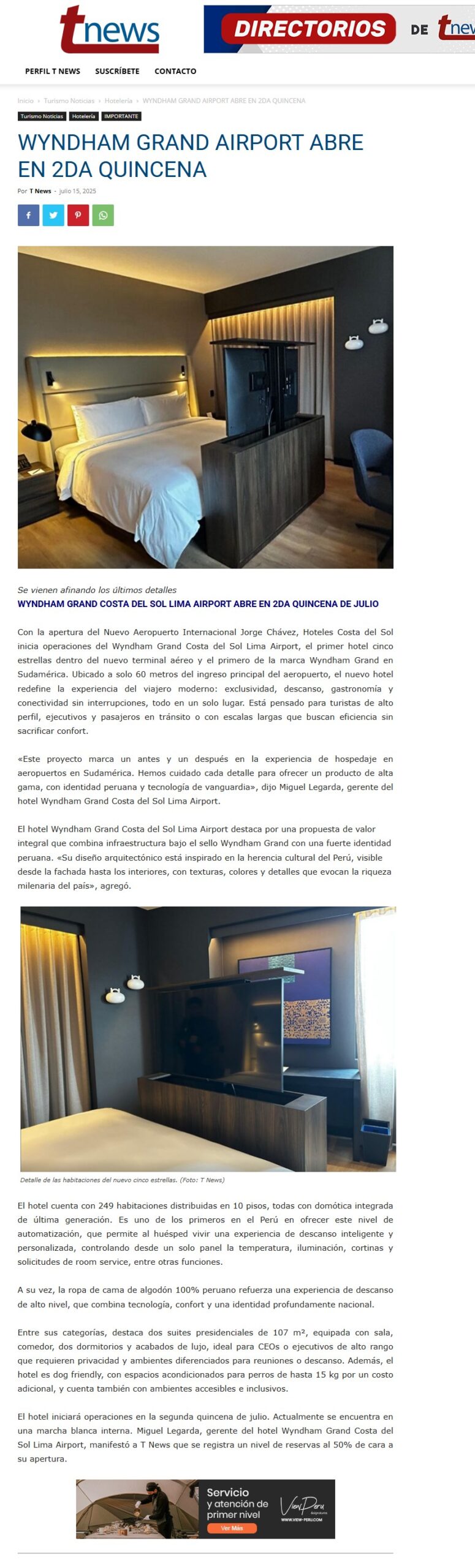 ASÍ VIMOS EL NUEVO HOTEL COSTA DEL SOL EN AEROPUERTO