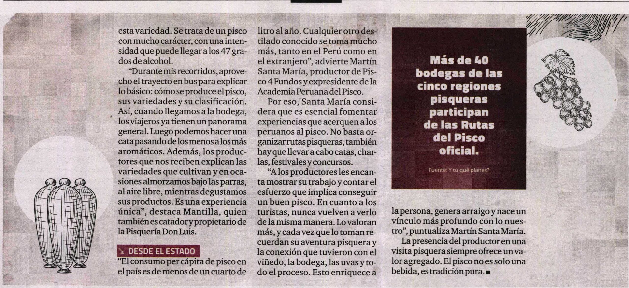 LA MAGIA DE LAS RUTAS PISQUERAS