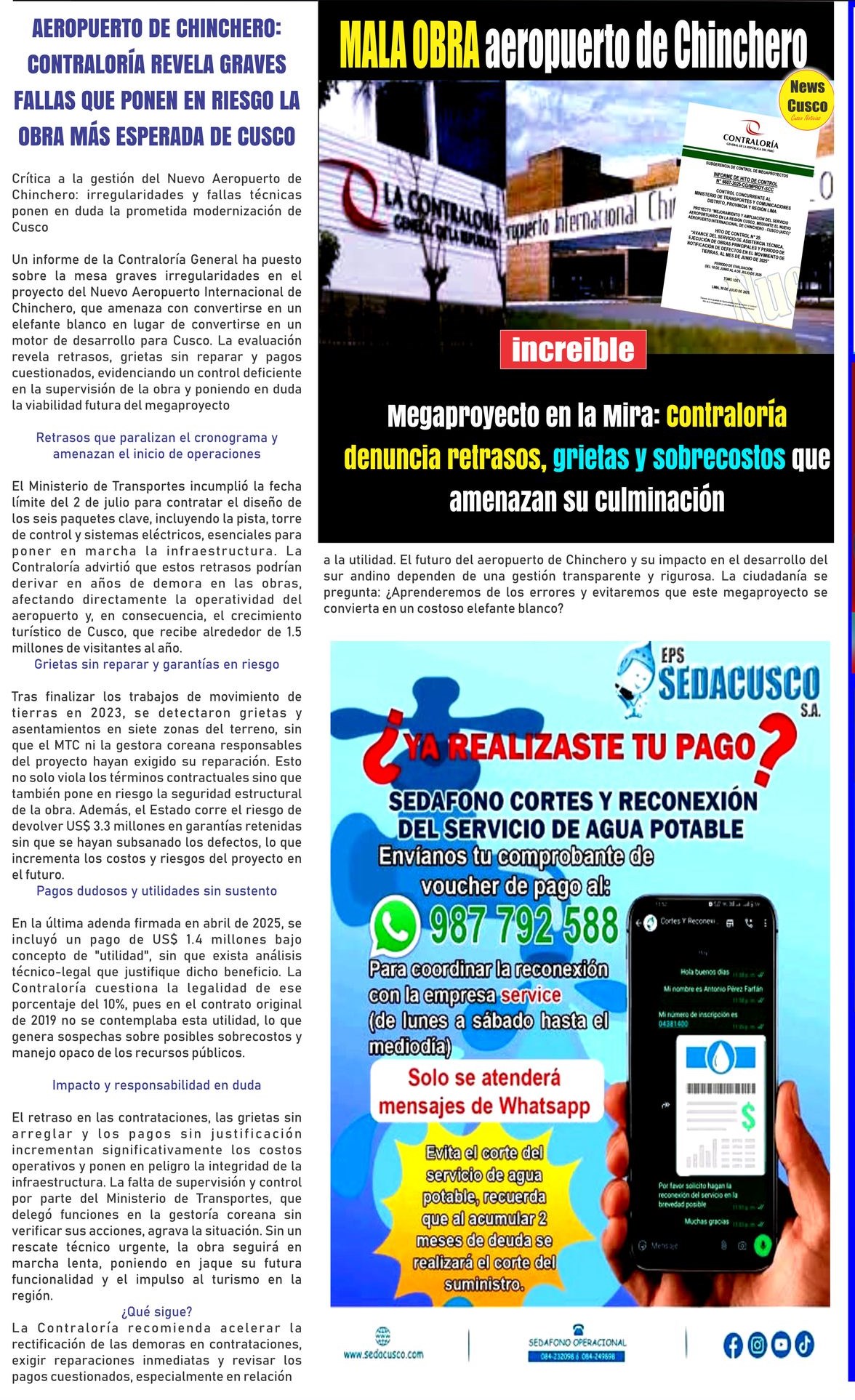 CHINCHERO SIGUE ESPERANDO