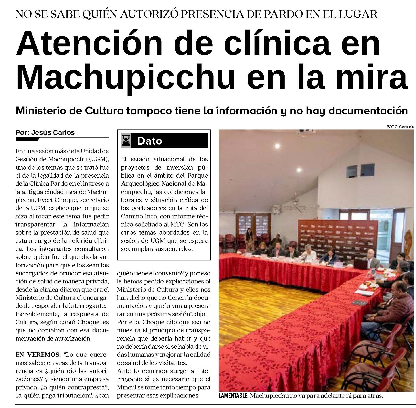 EXIGE AUTORIDAD AUTÓNOMA EN UGM