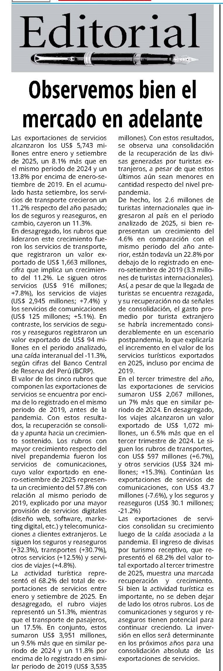 OBSERVEMOS BIEN EL MERCADO EN ADELANTE