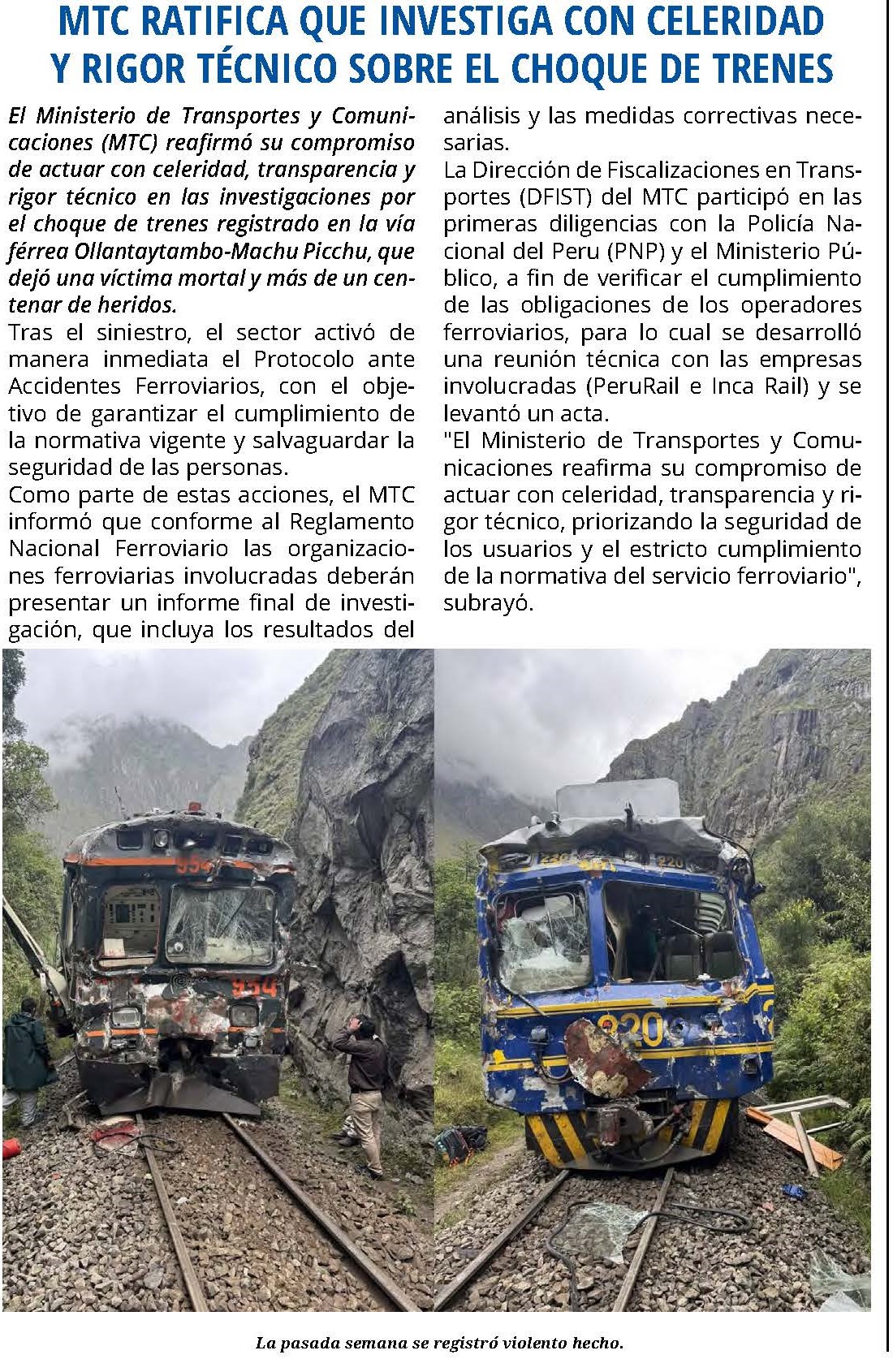 Lunes, 05 de Enero de 2026